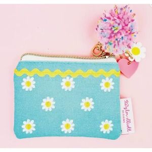 Daisy Darling Card Holder Keychain Keyring Bag Charm